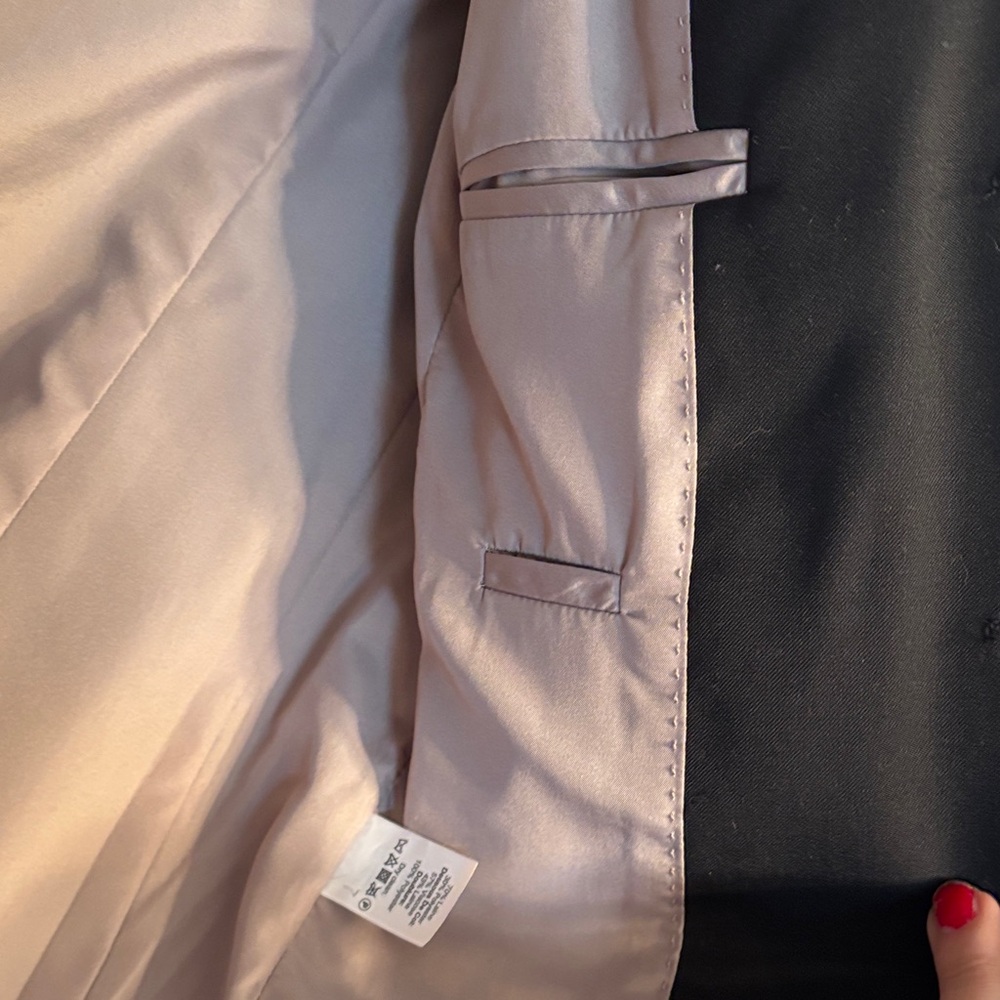 J CREW Classic Black Women's Blazer - Tailored Two-Button Jacket size 00P NWOT - Picture 9 of 10